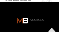 Desktop Screenshot of mbarquitectos.com.mx